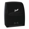 Scott Essential Manual Hard Roll Towel Dispenser, 13.06 x 11 x 16.94, Black 46253